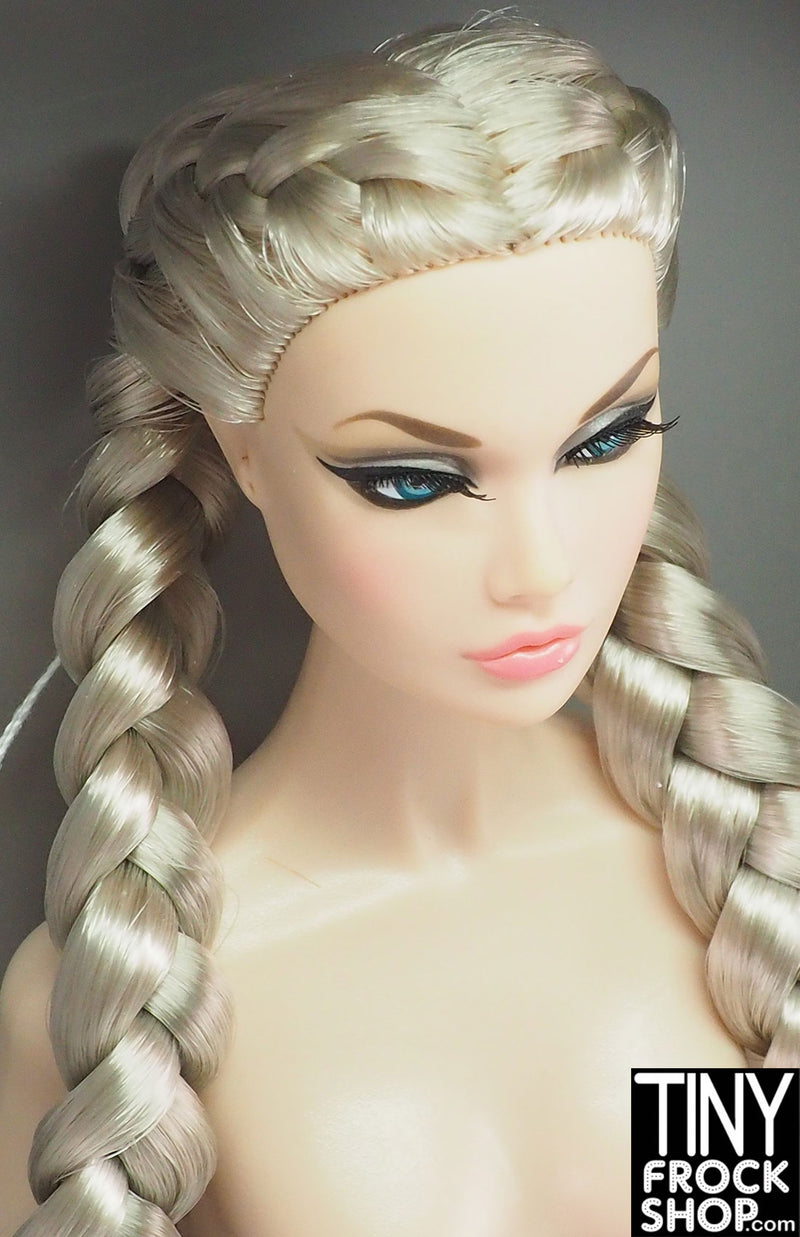 Custom Reroot Double French Braid on Your Doll By Customfashiondolls