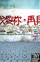S-1020 Photography Backdrop - Standard - Asian Graffiti - TinyFrockShop.com