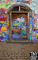 S-2228 Photography Backdrop - Standard - Tagged Doorway - TinyFrockShop.com