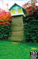 S-282 Photography Backdrop - Wide - Tree House - TinyFrockShop.com