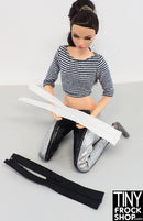 12" Fashion Doll 4" High Quality Tiny Separating Nylon Doll Zippers - Size 0