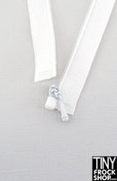 12" Fashion Doll 8" High Quality Tiny Separating Nylon Doll Zippers - Size 0