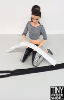 12" Fashion Doll 8" High Quality Tiny Separating Nylon Doll Zippers - Size 0