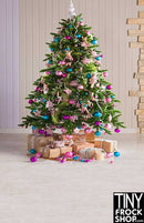 ST-573 Barbie Photography Background - Standard - Toyland Christmas - TinyFrockShop.com