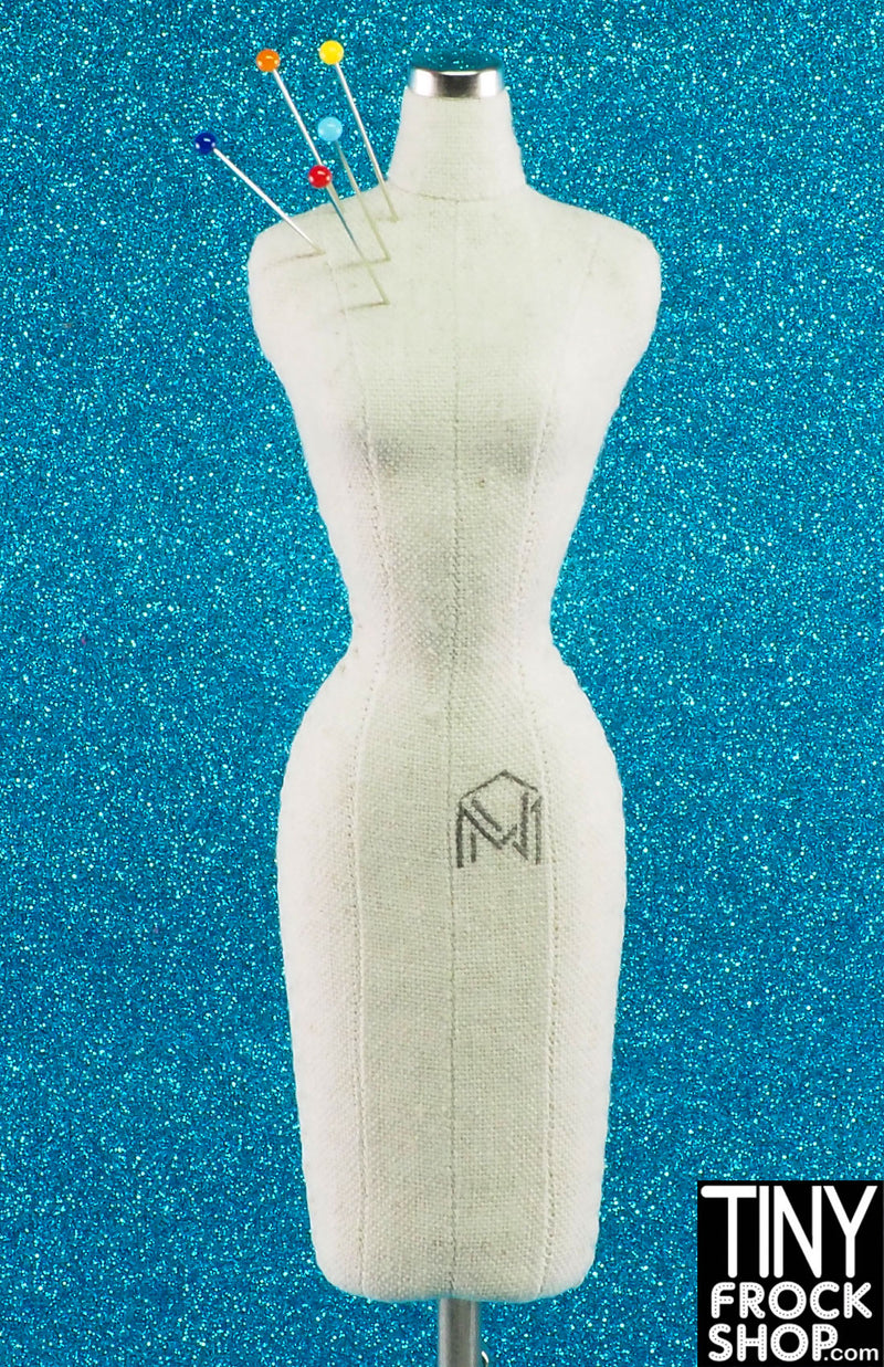 11.5" Silkstone Size Dress and Leg Forms Mannequin by My Mini