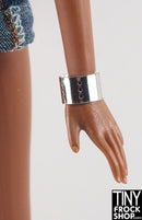 12" Fashion Doll Silver Decorative Cuff Bracelets