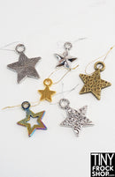 12" Fashion Doll Christmas Stars and Bells Ornaments By Ash Decker - 3 Styles