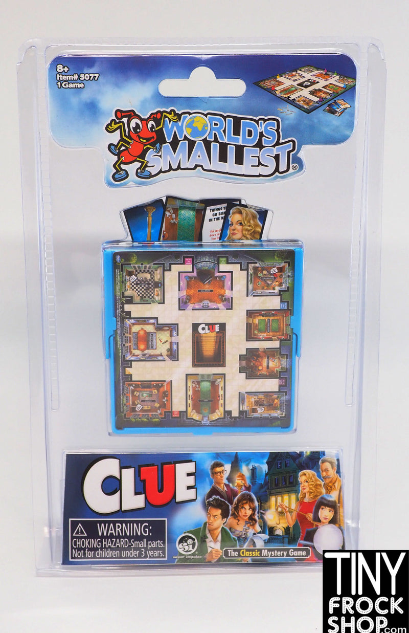 Super Impulse Worlds Smallest Clue Board Game
