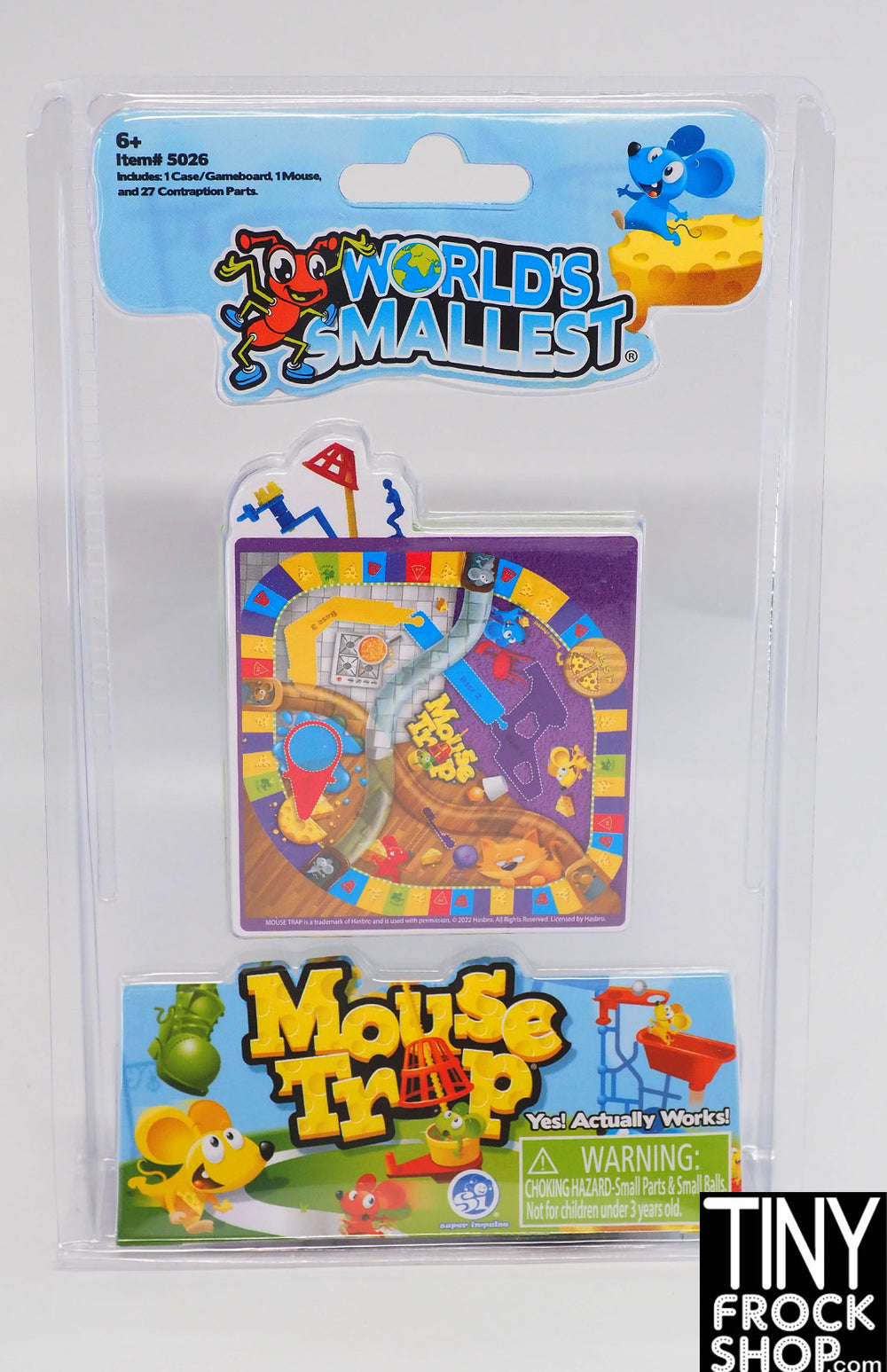 Tiny Frock Shop Super Impulse Worlds Smallest Mouse Trap
