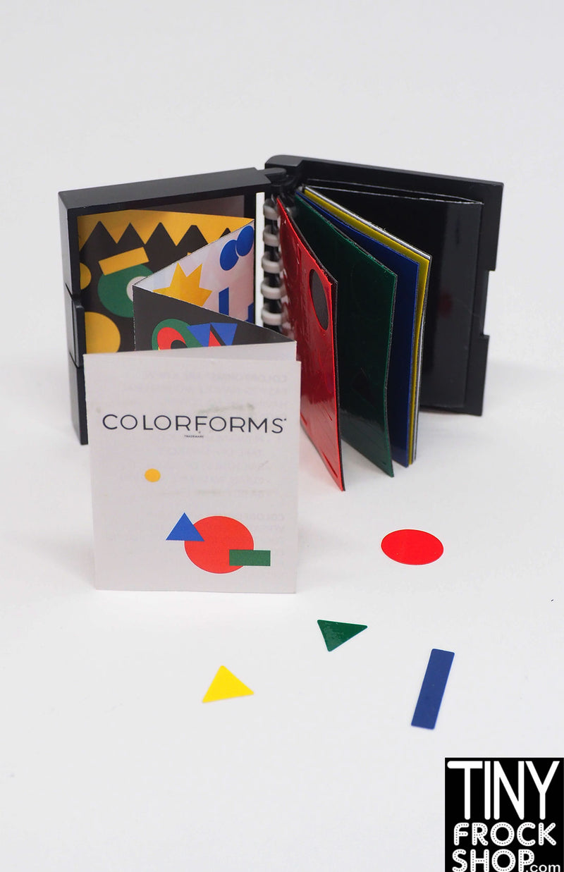 Super Impulse Worlds Smallest Original Colorforms Book