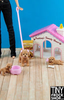 Pet Doggy Princhan Pudding Family House - NIP