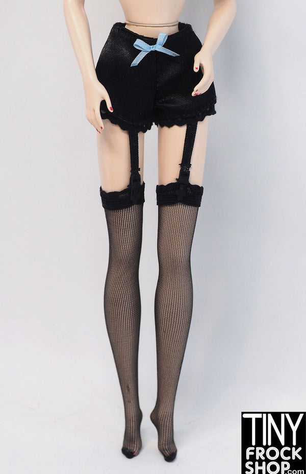 Barbie® 2000 Fashion Model Lingerie #3 Black Short with Garter