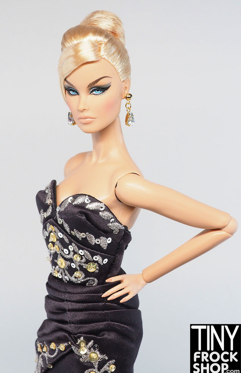 Barbie® 2005 Fashion Model Stolen Magic Brown Embroidered Dress