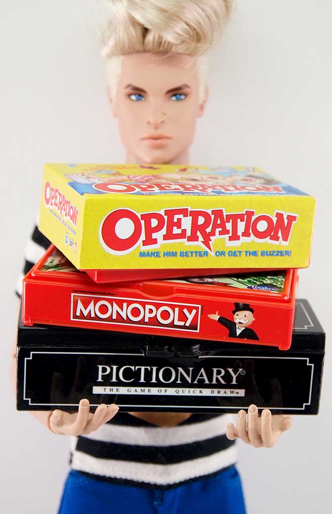 12" Fashion Doll Worlds Smallest Monopoly