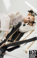 7" High Quality Tiny Open End Metal Teeth Doll Zippers - Size 1 - TinyFrockShop.com
