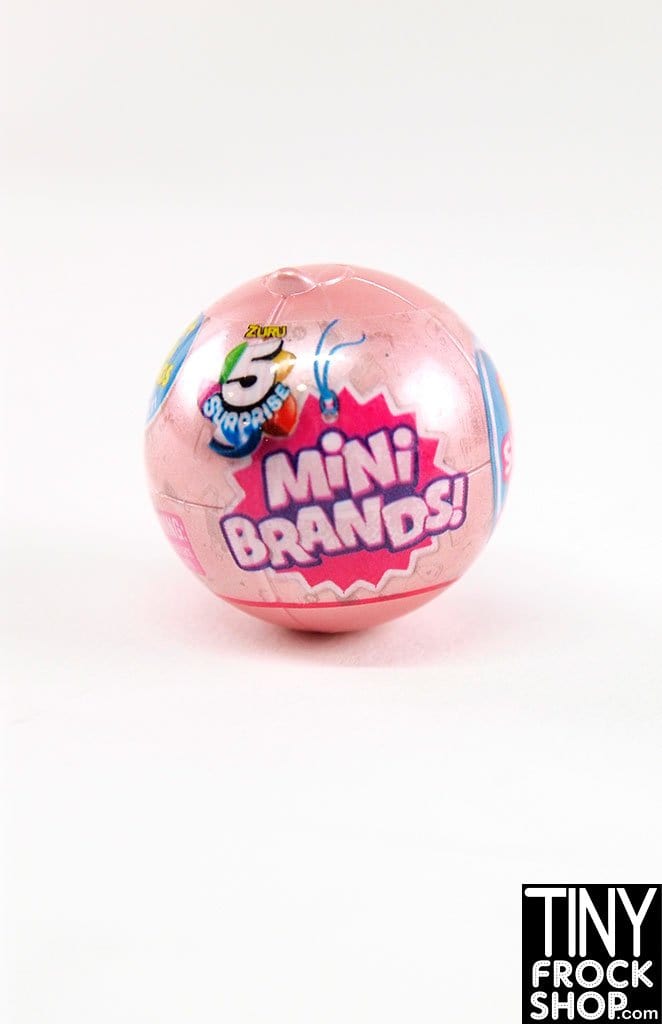 Zuru Toy Mini Brands RARE METALLIC 5 Surprise Ball Blindbox