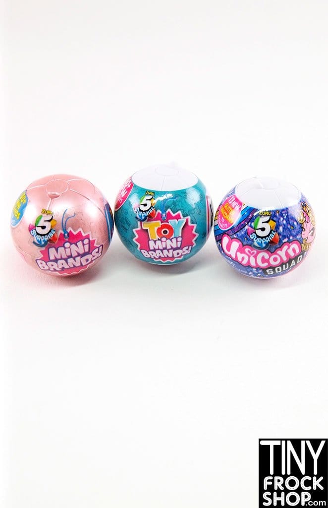 Tiny Frock Shop Zuru Toy Mini Brands RARE METALLIC 5 Surprise Ball