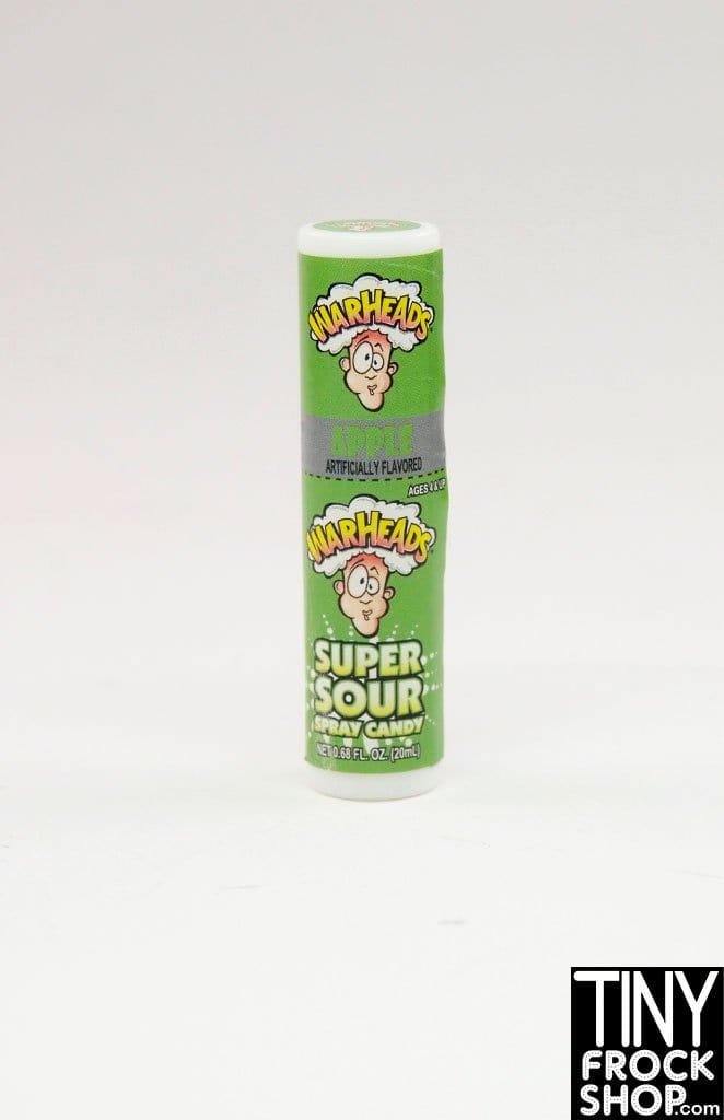 Zuru Mini Brands Warheads Apple Super Sour Spray Candy - TinyFrockShop.com