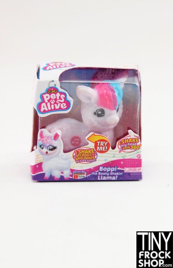 Zuru Toy Mini Brands Pets Alive Boppi Booty Shaking Llama Mini Figure