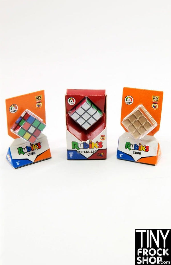 Tiny Frock Shop Zuru Toy Mini Brands Metallic Rubiks Cube