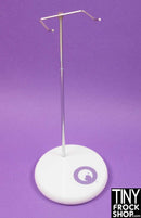 Integrity Nippon White Silver Logo Telescopic Stand - TinyFrockShop.com