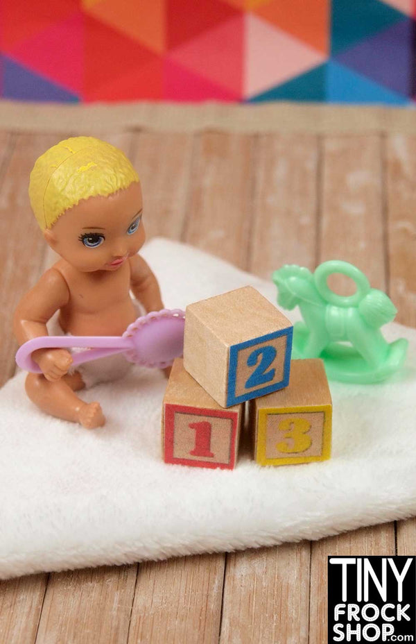 Barbie Baby Toy Set by Pam Maness for TFS - TinyFrockShop.com