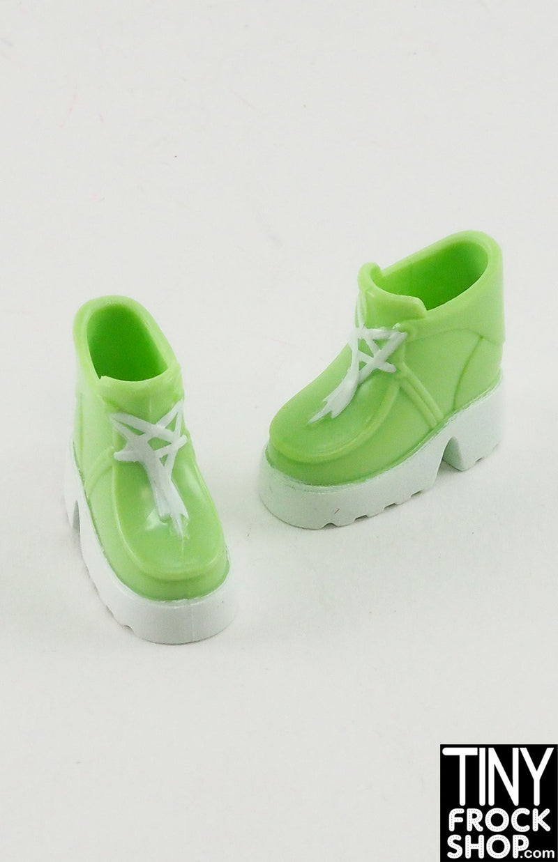 Barbie® High Top Green Sneakers
