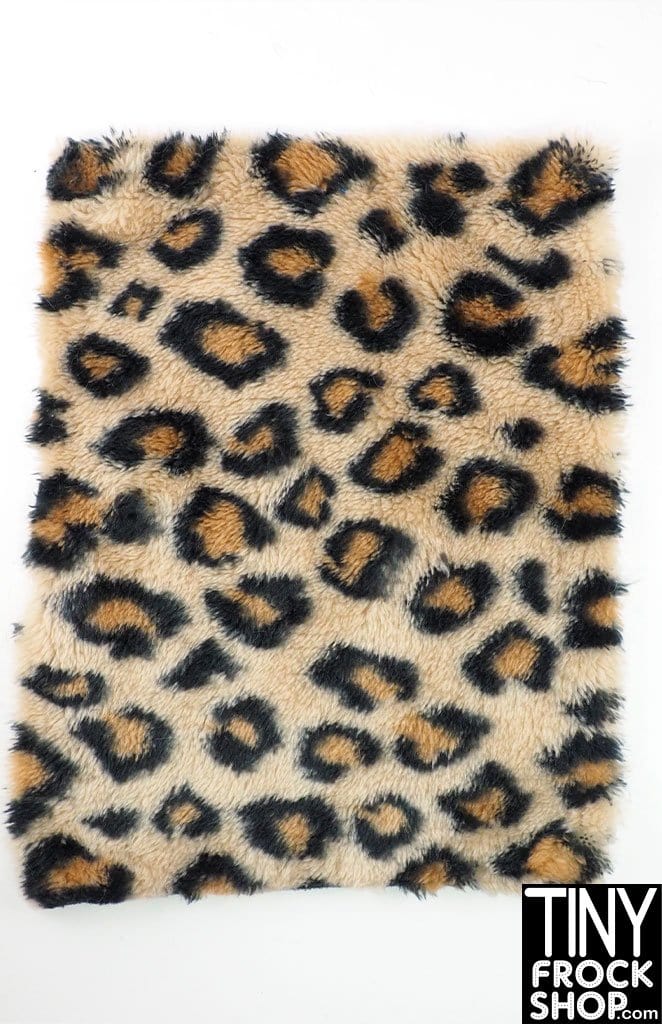 12" Fashion Doll 8 inch Rectangle Fur Area Rugs by Pam Maness