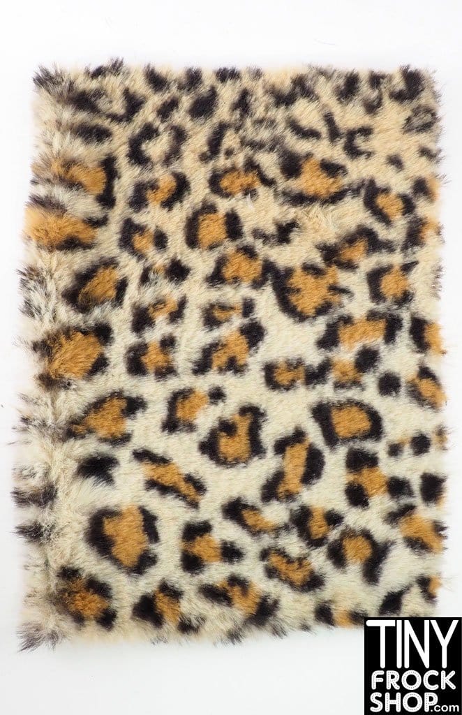 12" Fashion Doll 8 inch Rectangle Fur Area Rugs by Pam Maness