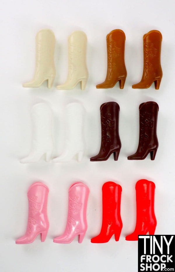 Barbie® Signature Cursive Western Boots