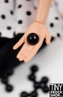 6mm - Round Dome Faux Buttons - Pack of 12 - More Colors! - Tiny Frock Shop