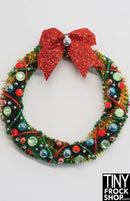 12" Fashion Doll Christmas Bow Wreaths By Ash Decker