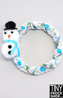 12" Fashion Doll Christmas Snowman Wreaths By Ash Decker - 4 Styles