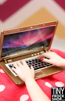 12" Fashion Doll Sized Laptop Computer - Tiny Frock Shop