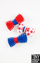 12" Fashion Doll Bow Hair Clips by Pam Maness