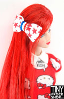 12" Fashion Doll Bow Hair Clips by Pam Maness