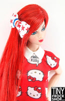 12" Fashion Doll Bow Hair Clips by Pam Maness