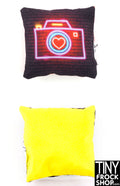 12" Fashion Doll Neon Camera Pillows by Dress that Doll