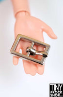 11mm - Mini Metal Rectangle Center Bar Buckle with Prong - More Colors - TinyFrockShop.com