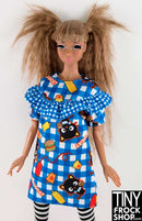 12" Fashion Doll  Chococat Fast Food Dress