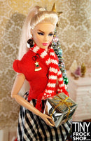 12 inch Fashion Doll Metallic Holiday Gifts - Pack Of 8! - Tiny Frock Shop