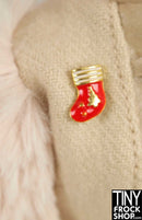 Christmas Magnetic Brooches by Pam Maness for TFS - TinyFrockShop.com