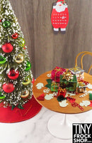 12" Fashion Doll Christmas Table Decor Palettes