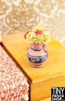 12" Fashion Doll Clay Vase Flower Arrangements by Ginger Baldwin