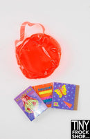 12" Fashion Doll Clear Color Beach Bags - More Styles