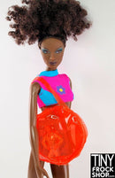 12" Fashion Doll Clear Color Beach Bags - More Styles