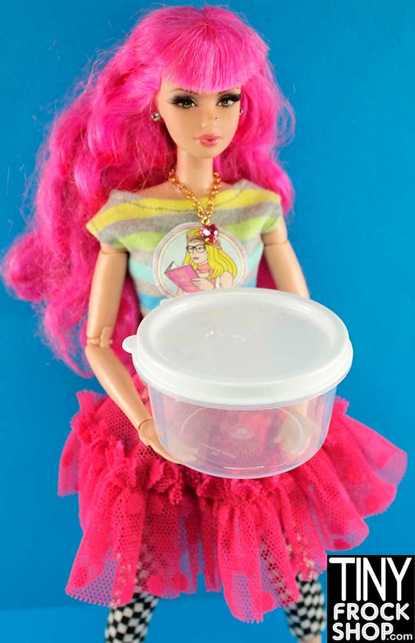 12" Fashion Doll Clear Storage Containers - 2 Shapes