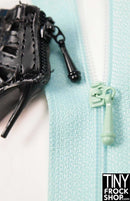 12 Inch Fashion Doll High Quality Tiny Close Ended Nylon Doll Zippers - Size 0 - TinyFrockShop.com