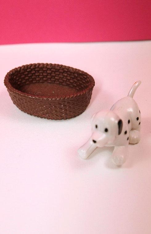 Barbie Crouching Puppy with Bed - TinyFrockShop.com