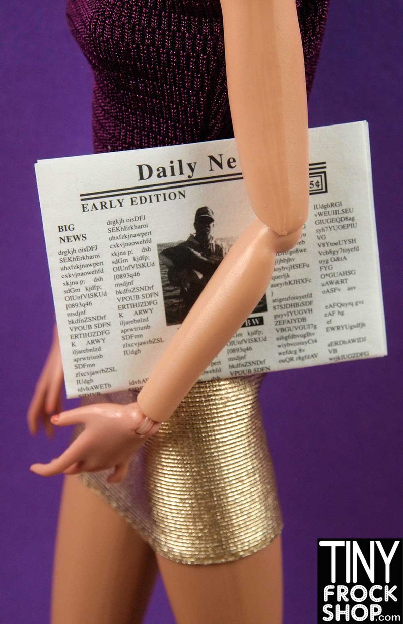 Barbie Daily Newspaper - TinyFrockShop.com